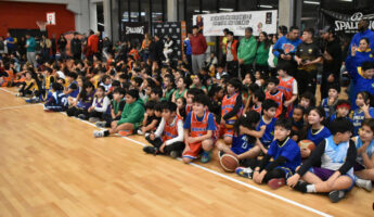 Exitoso encuentro de Mini Básquetbol homenajeó al Profesor Hugo Retamal Maturana